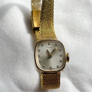 VTG TIMEX | Gold Watch ~Made in England~